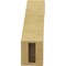 Ekena Millwork 3-inch W x 10-inch D x 10-inch H Legacy Rough Cedar Woodgrain TimberThane Knee Brace, Primed BRCUR03X10X10LECRCPR - alternate 2